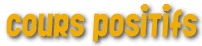 Cours Positifs